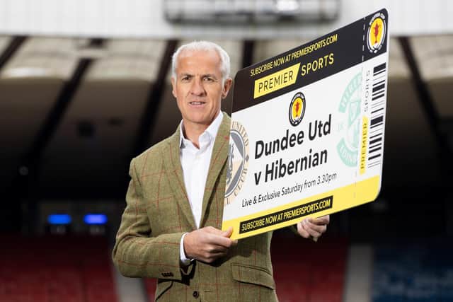 Former Dundee United and Hibs striker Craig Brewster back at Hampden, where he scored a Scottish Cup winner in 1994 (Photo by Craig Williamson / SNS Group)