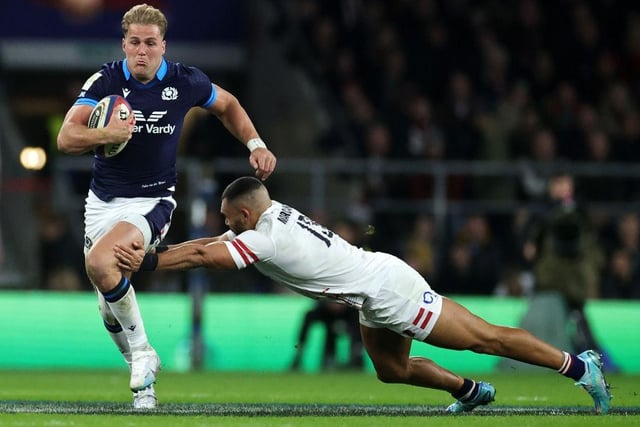 Winger Duhan van der Merwe has only been playing in a Scotland jersey since 2020 and is the first of three current players to make this list. His 30 tries in just 44 appearances put him top of the all-time try scorers list. He'll be hoping to add further to his tally this year.