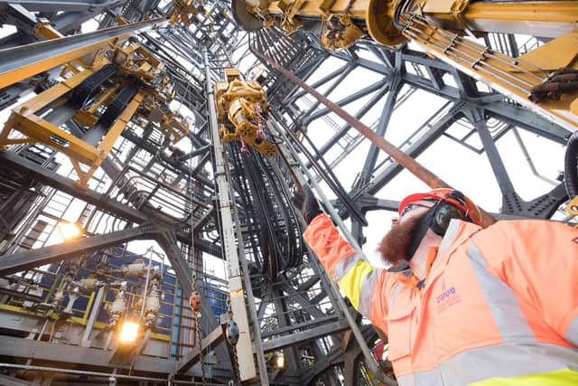 BP - whose Clair Ridge platform is pictured here - is represented in the group of experts. Picture: Stuart Conway
