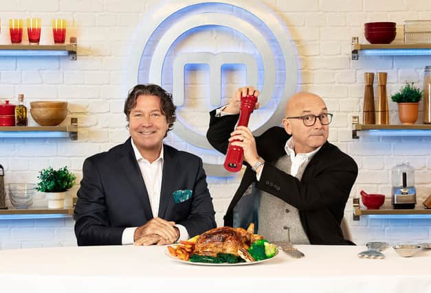 John Torode and Gregg Wallace are always on hand to offer reassurance and encouragement to Masterchef contestants (Picture: BBC/Shine TV)