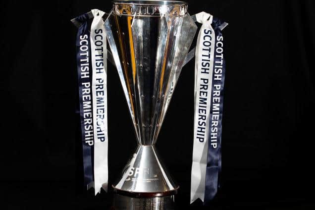 The Scottish Premiership Trophy has spent the last nine years in the east end of Glasgow - but could be moving to Ibrox (Photo by Craig Williamson / SNS Group)