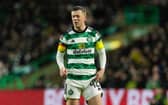 Celtic captain Callum McGregor is a doubt for Sunday's trip to Hearts. (Photo by Craig Foy / SNS Group)