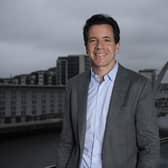 'We always knew that this year was going to be a challenging year in terms of the ad market, but actually, we’ve delivered a pretty strong, resilient performance so far,' says the STV boss. Picture: Kirsty Anderson/STV.