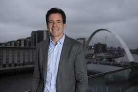 'We always knew that this year was going to be a challenging year in terms of the ad market, but actually, we’ve delivered a pretty strong, resilient performance so far,' says the STV boss. Picture: Kirsty Anderson/STV.
