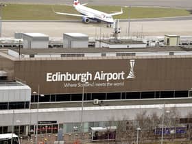 Edinburgh Airport, which will benefit from the relaxed security restrictions from 2024. Picture: Lisa Ferguson