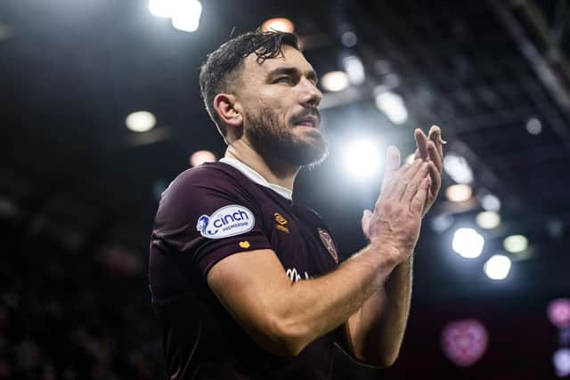 Robert Snodgrass has become a fan favourite during his short time at Hearts. (Photo by Craig Foy / SNS Group)