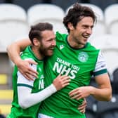 Hibs midfielder Joe Newell has welcomed the return of former colleague Martin Boyle. Photo by Ross Parker / SNS Group