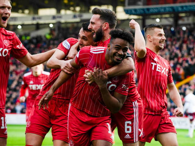 Duk and Grame Shinnie are set to return for Aberdeen against St Mirren. (Photo by Paul Byars / SNS Group)