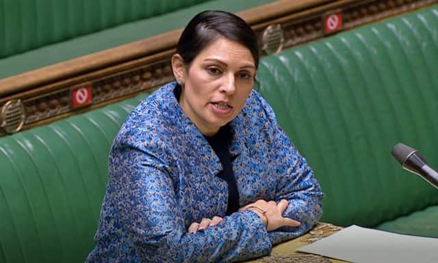 Priti Patel is believed to want to change the law so migrants can be sent to a third country to await being returned to their home nation or the safe country they arrived from.
