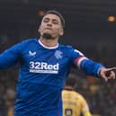 Rangers captain James Tavernier celebrates after scoring in the 3-0 win over Livingston last weekend. (Photo by Craig Foy / SNS Group)