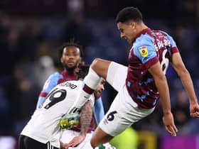 New Hibs defender CJ Egan-Riley signed for Burnley in the summer.