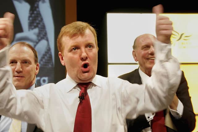 The late Liberal Democrat leader Charles Kennedy, pictured during a party rally in 2005 (Picture: Bruno Vincent/Getty Images)
