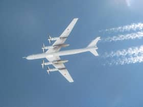 Quick Reaction Alert North (QRA (N) )Eurofighter Typhoons based at Royal Air Force Lossimouth launched to intercept TU142 Bear F aircraft.