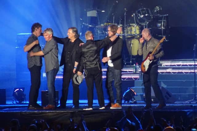 The farewell performance of Runrig at Stirling in 2018.