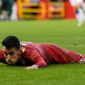 Aberdeen star Bojan Miovski has gone six games without scoring. (Photo by Craig Foy / SNS Group)