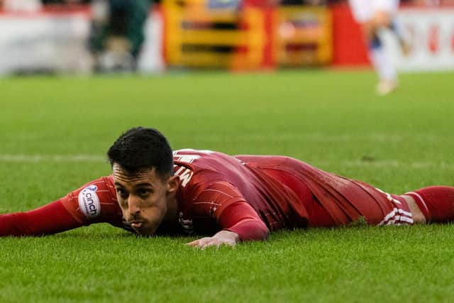 Aberdeen star Bojan Miovski has gone six games without scoring. (Photo by Craig Foy / SNS Group)