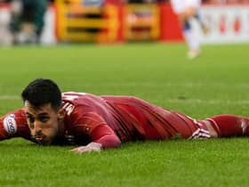 Aberdeen star Bojan Miovski has gone six games without scoring. (Photo by Craig Foy / SNS Group)