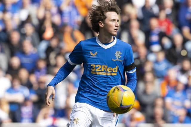 Alex Lowry impressed for Rangers in the 4-1 win over Ross County. (Photo by Alan Harvey / SNS Group)