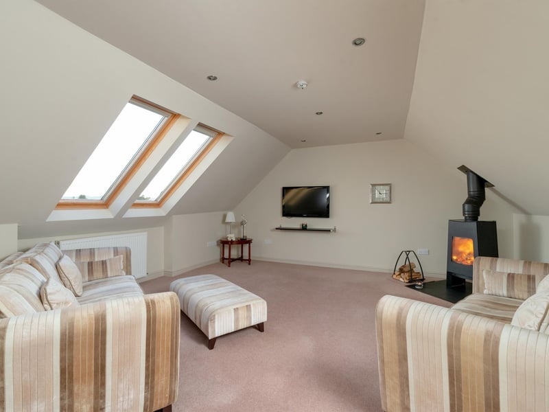 Exterior: There is a rear grassed area and drying green with ample parking at the front.Contact: Savills