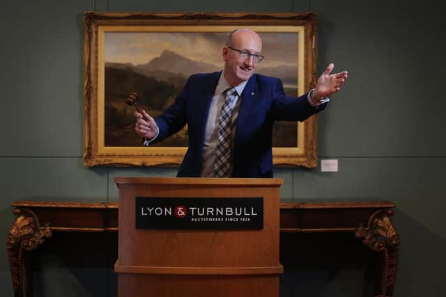 Gavin Strang, managing director of Lyon & Turnbull auctioneers