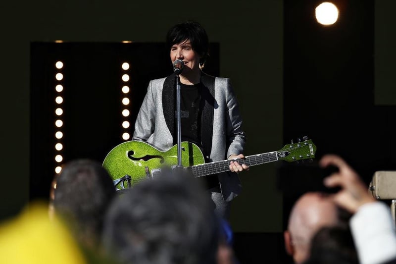 Bellshill born Texas frontwoman Sharlene Spiteri is best known for the song 'Black Eyed Boy' and has a reported net worth of $15 million.