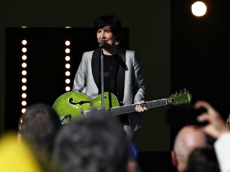 Bellshill born Texas frontwoman Sharlene Spiteri is best known for the song 'Black Eyed Boy' and has a reported net worth of $15 million.