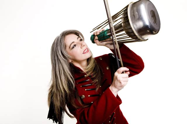 Dame Evelyn Glennie.