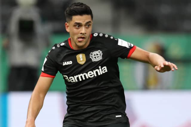 Leverkusen midfielder Nadiem Amiri.