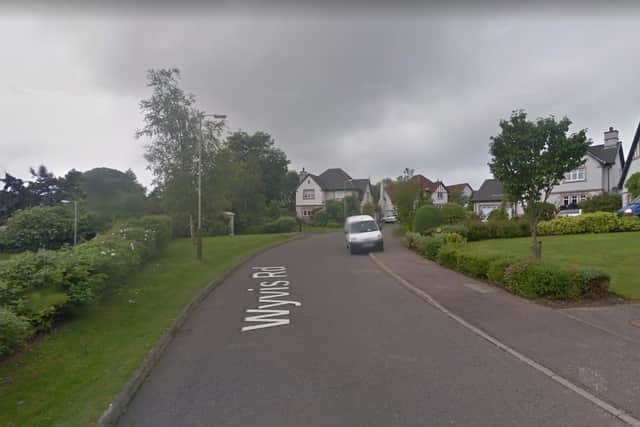 Wyvis Road, Dundee, where the teenage girl was approached and sexually assaulted picture: Google maps