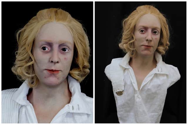 Death masks of the prince were painstakingly photographed and mapped by researchers. Photo: PA Wire