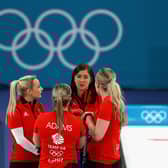 Eve Muirhead and her Great Britain side at the last Winter Olympic Games in PyeongChang in 2018. (Photo by Dean Mouhtaropoulos/Getty Images)