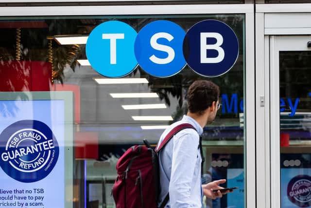 TSB has said it will cut around 900 jobs across the UK. Picture: Aaron Chown/PA Wire
