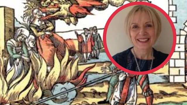 Professor Nicola Ring will lead the research into the 150 'witches' who were in fact nurses and midwives (Photo: Heritage Doncaster and Edinburgh Napier).