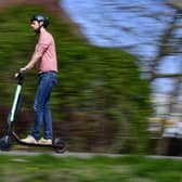 Legalising e-scooters would create a new form of low-carbon transport in the city (Picture: Tobias Schwarz/AFP via Getty Images)