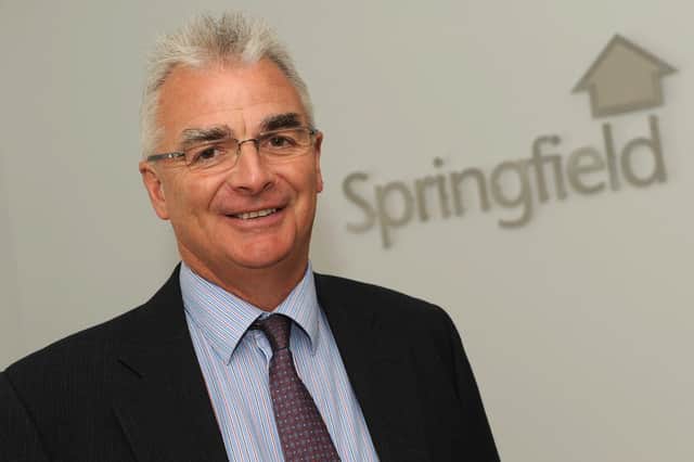 Sir Angus Grossart has acquired 1,058,202 shares from The Adam Settlement Trust, which is linked to Springfield executive chairman, Sandy Adam, pictured.