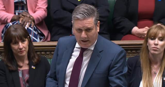 Labour leader Sir Keir Starmer called out the 'misogyny' in parliament