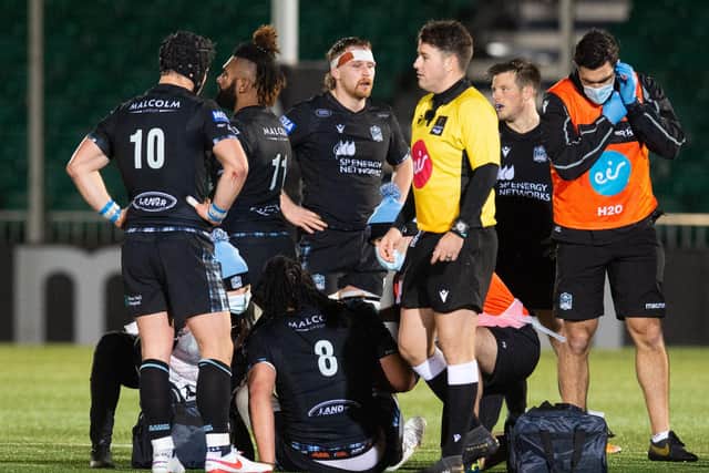 Glasgow Warriors lost to Leinster in the first Monday night game. Picture: Ross MacDonald/SNS