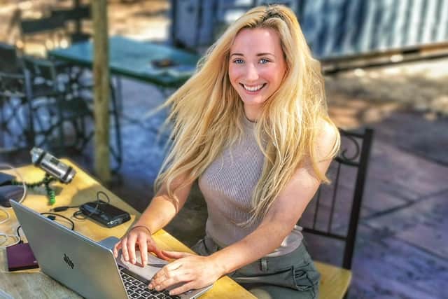 Edinburgh-based entrepreneur Elaine Ford, who founded Electrek Explorer, says her novel navigation system can help travellers "recharge and reconnect in nature"