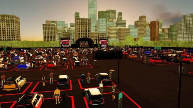 An artist's impression of how the shows may look (Image: Live Nation)