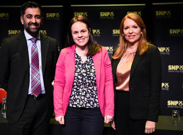 One of the three leadership candidates is set to become First Minister this week.