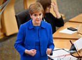 Nicola Sturgeon accepted that independence would not be a 'miracle' cure for Scotland's economy (Picture: Jeff J Mitchell/Getty Images)