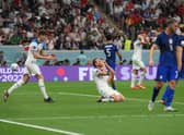 England's Harry Kane holds his head in his hands after a missed chance in the 0-0 draw with USA.