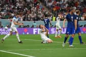 England's Harry Kane holds his head in his hands after a missed chance in the 0-0 draw with USA.