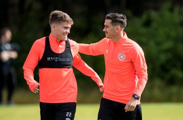 Euan Henderson and Jamie Walker are both out of contract. (Photo by Ross Parker / SNS Group)