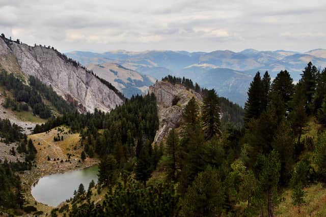 Mountains on the border between Kosovo and Montenegro (Picture: Ermal Meta/AFP via Getty Images)