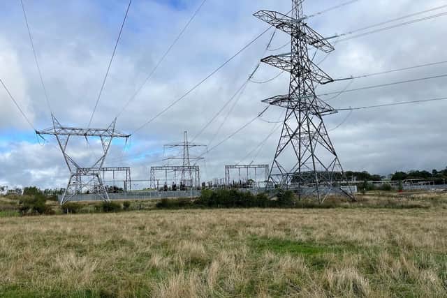 The project site in Ayrshire.