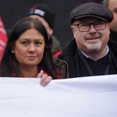 Shadow secretary for international development Lisa Nandy revealed MPs faced constant threats.