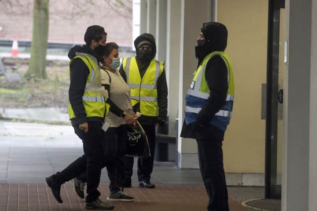 Security staff have been confirmed to be manning quarantine hotels in the UK.