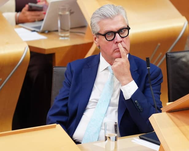 Reform UK Scotland leader Malcolm Offord called for a vote of no confidence in SNP drugs minister Maree Todd (Picture: Jane Barlow/PA Wire)