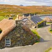 Gearrannan Blackhouse Village, Isle of Lewis, Scotland, UK